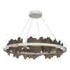 Hubbardton Forge Sterling Bronze Hildene Circular Led Pendant