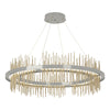 Hubbardton Forge Sterling Soft Gold Gossamer Circular Led Pendant