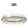 Hubbardton Forge Soft Gold Sterling Gossamer Circular Led Pendant