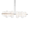 Hubbardton Forge Sterling White Swirl Glass (Yr) Vitre Large Linear Led Pendant