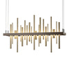 Hubbardton Forge Bronze Soft Gold Cityscape Led Pendant