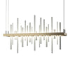 Hubbardton Forge Soft Gold Vintage Platinum Cityscape Led Pendant