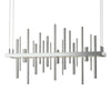 Hubbardton Forge Vintage Platinum Sterling Cityscape Led Pendant