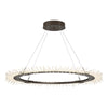 Hubbardton Forge Bronze Anemone Circular Led Pendant