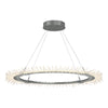 Hubbardton Forge Vintage Platinum Anemone Circular Led Pendant