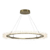 Hubbardton Forge Modern Brass Anemone Circular Led Pendant