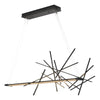 Hubbardton Forge Black Cascade Led Pendant