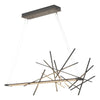 Hubbardton Forge Natural Iron Cascade Led Pendant