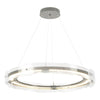 Hubbardton Forge Sterling Clear Glass (Zm) Solstice Led Pendant