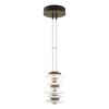 Hubbardton Forge Modern Brass Cairn Large Mini Pendant