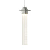 Hubbardton Forge Sterling Seeded Clear Glass (Ii) Airis Medium Low Voltage Mini Pendant