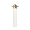 Hubbardton Forge Modern Brass Seeded Clear Glass (Ii) Airis Medium Low Voltage Mini Pendant