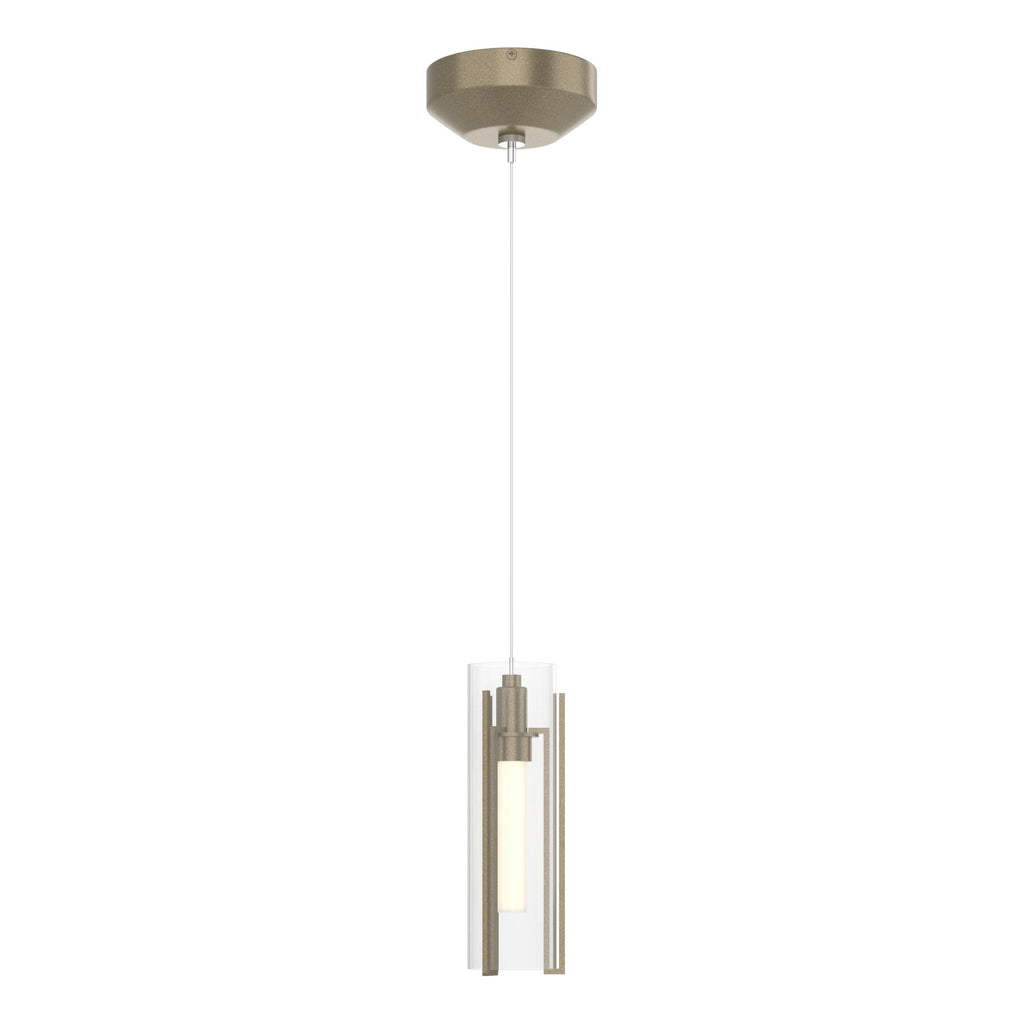 Hubbardton Forge Exos Glass Low Voltage Mini Pendant