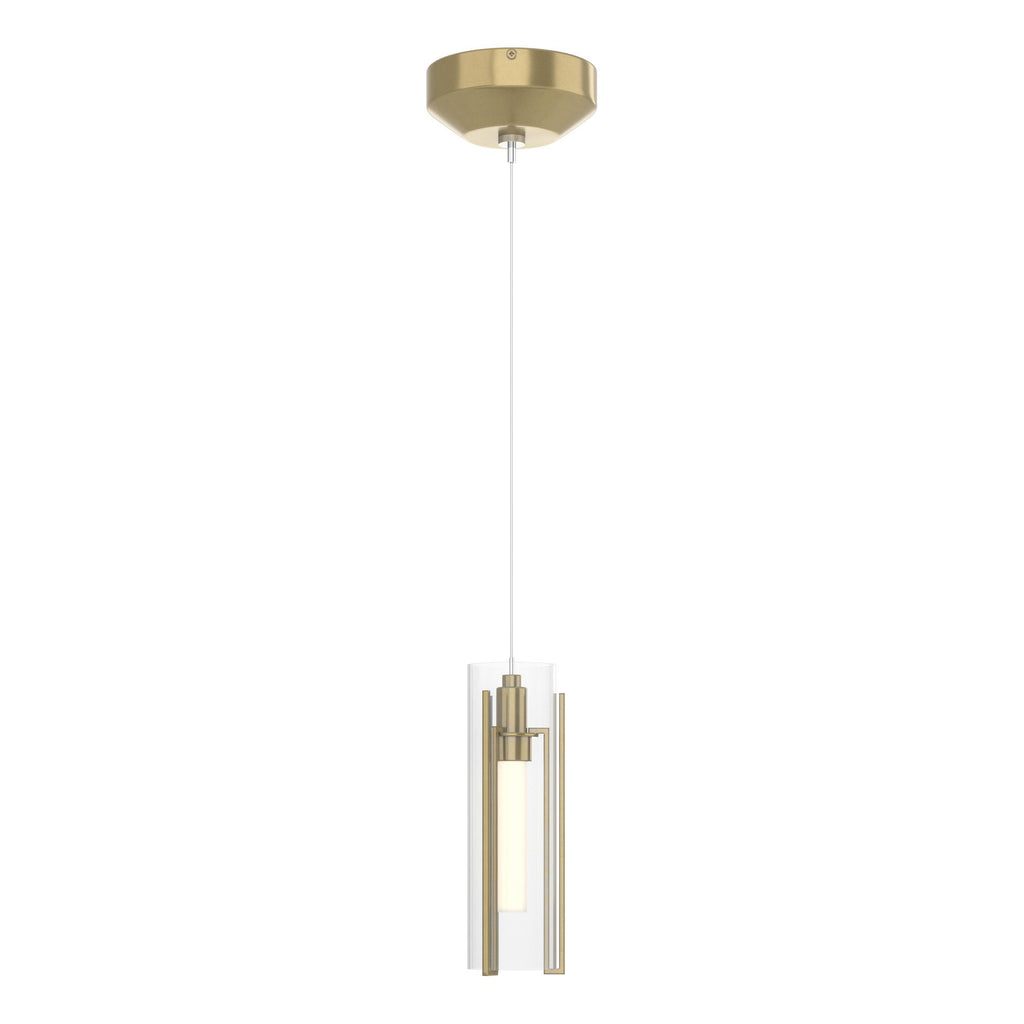 Hubbardton Forge Exos Glass Low Voltage Mini Pendant