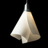 Hubbardton Forge Sterling Spun Frost (Sh) Mobius Low Voltage Mini Pendant