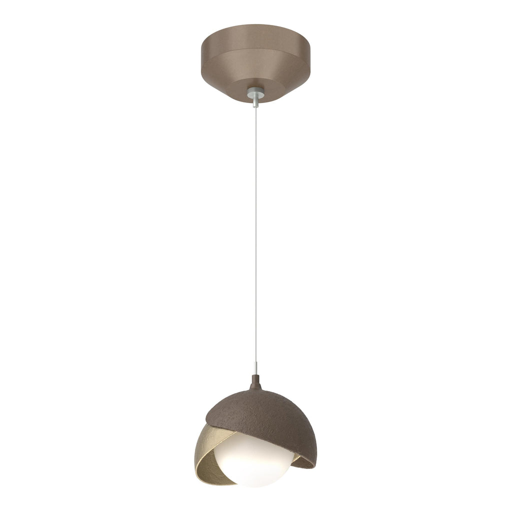 Hubbardton Forge Brooklyn Double Shade Low Voltage Mini Pendant