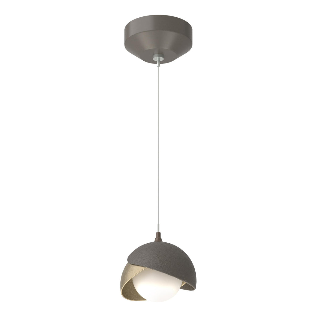 Hubbardton Forge Brooklyn Double Shade Low Voltage Mini Pendant