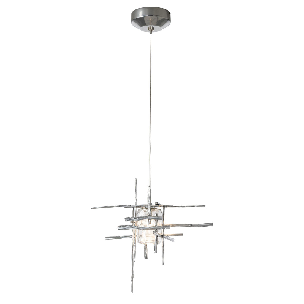 Hubbardton Forge Tura Seeded Glass Low Voltage Mini Pendant