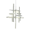 Hubbardton Forge Vintage Platinum Cast Glass (Yc) Tura Frosted Glass Low Voltage Mini Pendant