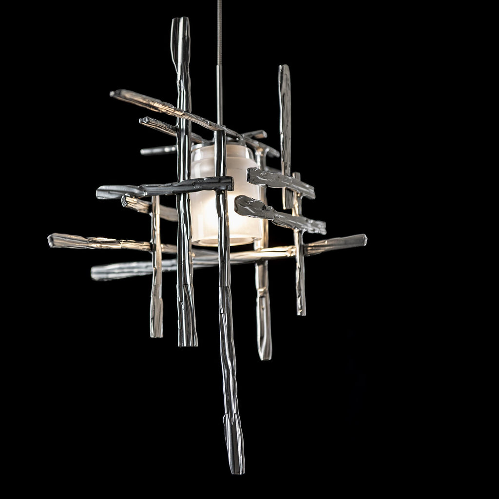 Hubbardton Forge Tura Frosted Glass Low Voltage Mini Pendant