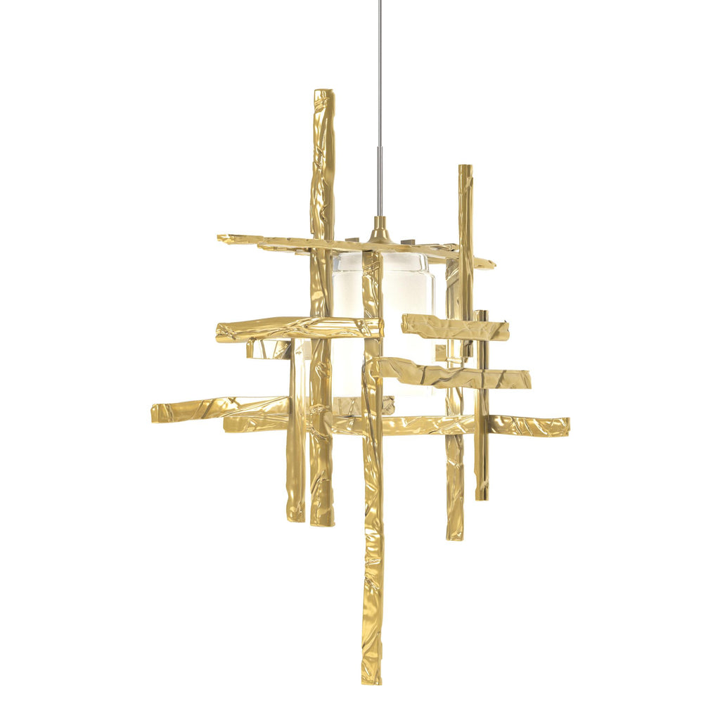 Hubbardton Forge Tura Frosted Glass Low Voltage Mini Pendant