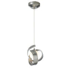 Hubbardton Forge Sterling Opal Glass (Gg) Riza Low Voltage Mini Pendant