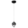 Hubbardton Forge Black Black Crystal (Bp) Chrysalis 1-Light Small Pendant