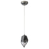 Hubbardton Forge Sterling Black Crystal (Bp) Chrysalis 1-Light Large Pendant