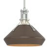 Hubbardton Forge Vintage Platinum Bronze Henry With Chamfer Pendant