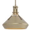 Hubbardton Forge Soft Gold Soft Gold Henry With Chamfer Pendant