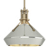 Hubbardton Forge Soft Gold Sterling Henry With Chamfer Pendant