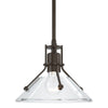 Hubbardton Forge Bronze Clear Glass (Zm) Henry Mini Pendant