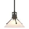 Hubbardton Forge Natural Iron Frosted Glass (Fd) Henry Mini Pendant