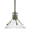 Hubbardton Forge Soft Gold Clear Glass (Zm) Henry Mini Pendant