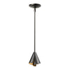 Hubbardton Forge Dark Smoke Mobius Steel Shade Mini Pendant