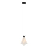 Hubbardton Forge Black Spun Frost (Sh) Mobius Mini Pendant