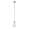 Hubbardton Forge Vintage Platinum Spun Frost (Sh) Mobius Mini Pendant