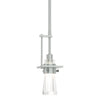 Hubbardton Forge Vintage Platinum Clear Glass (Zm) Erlenmeyer Small Mini Pendant