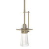 Hubbardton Forge Soft Gold Clear Glass (Zm) Erlenmeyer Mini Pendant