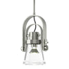 Hubbardton Forge Sterling Clear Glass (Zm) Erlenmeyer Large Mini Pendant