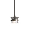 Hubbardton Forge Dark Smoke Clear Glass (Zm) Apparatus Mini Pendant