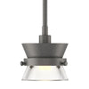 Hubbardton Forge Natural Iron Clear Glass (Zm) Apparatus Mini Pendant