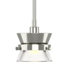 Hubbardton Forge Sterling Clear Glass (Zm) Apparatus Mini Pendant