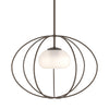 Hubbardton Forge Bronze Opal Glass (Gg) Cadence Mini Pendant