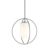 Hubbardton Forge Vintage Platinum Opal Glass (Gg) Rhythm Mini Pendant