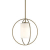 Hubbardton Forge Soft Gold Opal Glass (Gg) Rhythm Mini Pendant