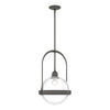 Hubbardton Forge Natural Iron Clear Glass (Zm) Atlas Pendant