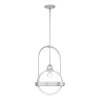 Hubbardton Forge Vintage Platinum Clear Glass (Zm) Atlas Pendant