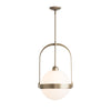 Hubbardton Forge Soft Gold Opal Glass (Gg) Atlas Pendant