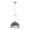 Hubbardton Forge Vintage Platinum Natural Iron Atlas Small Pendant